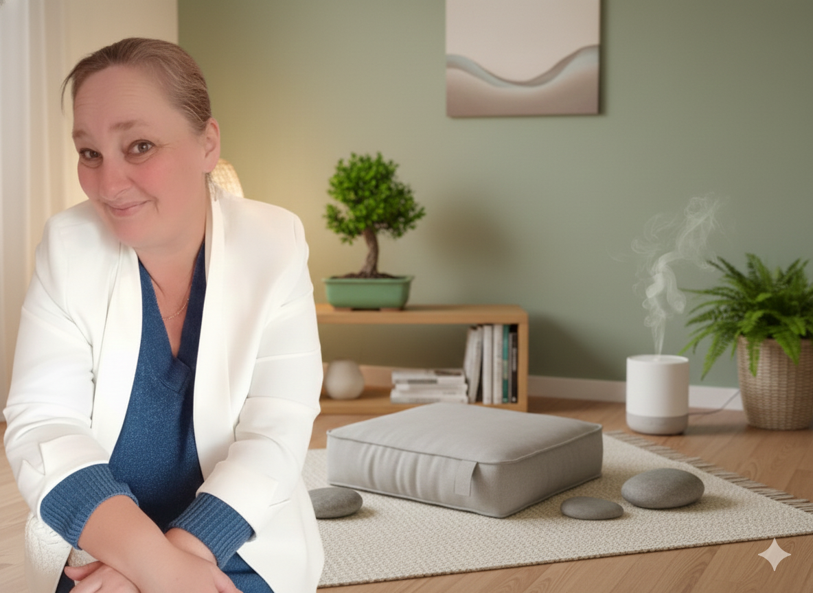 Nelly Sergeant Sophrologue.  La confiance est la clef 🌺