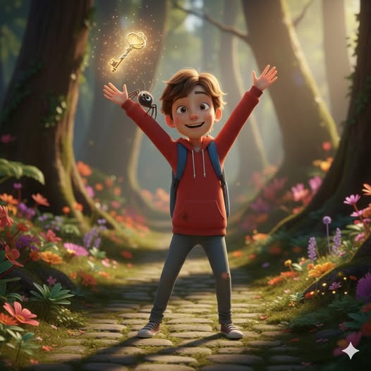 Voici Théo, le héro de mes histoires à retrouver sur ma chaine Youtube