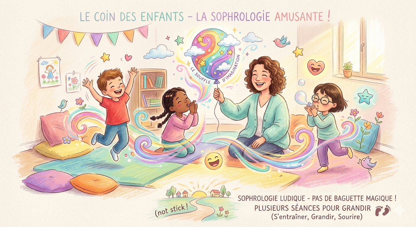 La sophrologie des enfants par le jeu pour mieux vivre ses émotions par Nelly SERGEANT