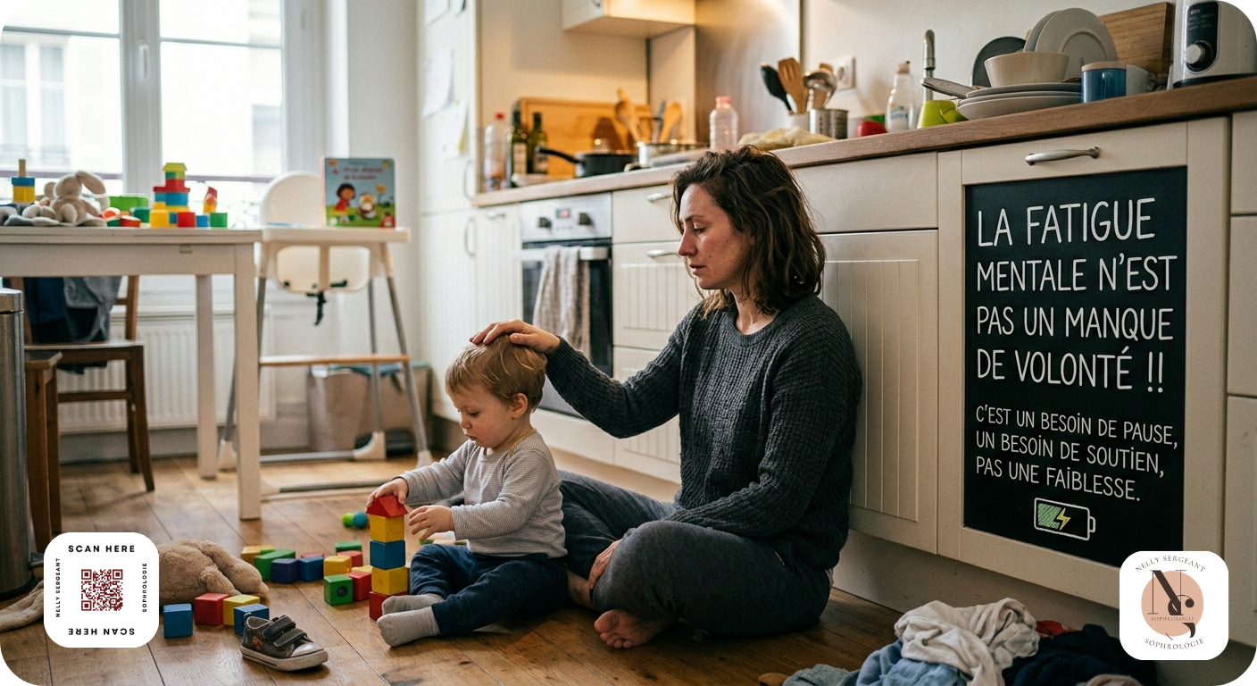 La fatigue mentale n'est pas une manque de volonté !